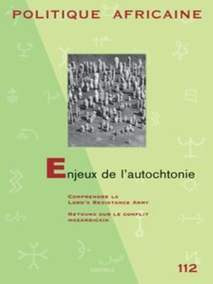 cover image of Enjeux De L'Autochtonie